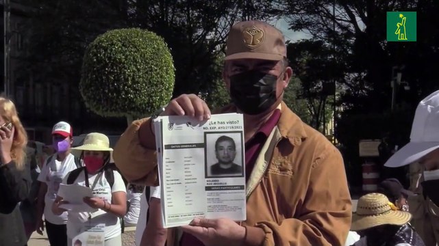 Familiares de desaparecidos marchan en Ciudad de México para exigir su búsqueda