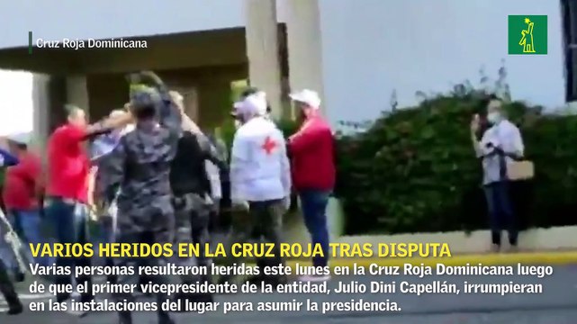 Varios heridos en la Cruz Roja tras disputa por el control de la entidad