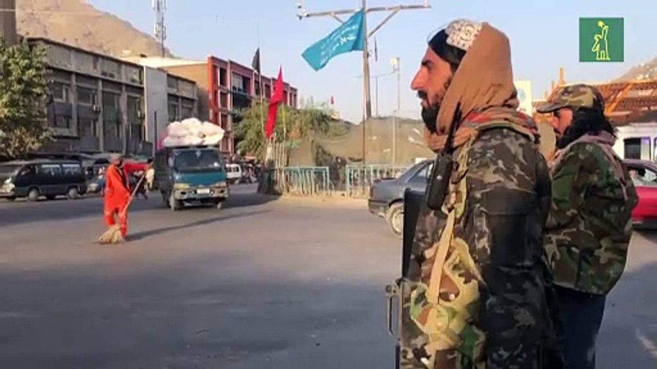 Los talibanes culpan a Estados Unidos del caos en el aeropuerto de Kabul