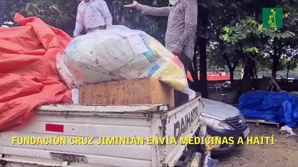 Fundación Cruz Jiminián envía medicinas a Haití