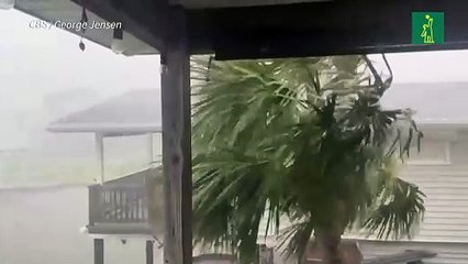 Tormenta Nicholas se convierte en huracán en su ruta a Houston