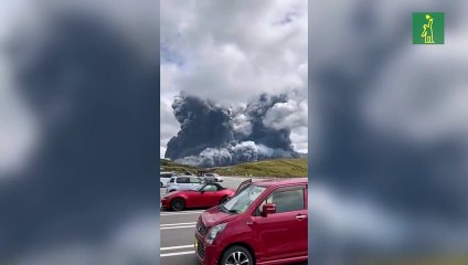 Entra en erupción el monte Aso, al sudoeste de Japón