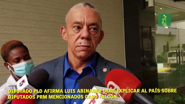 Diputado PLD afirma Luis Abinader debe explicar al país sobre diputados PRM mencionados caso Falcón
