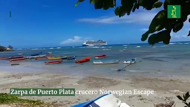 Zarpa de Puerto Plata crucero Norwegian Escape