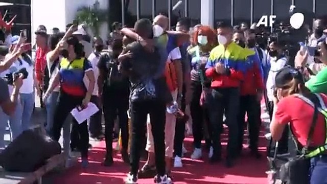 La reina” Yulimar Rojas llega a Venezuela para celebrar oro olímpico y Liga de Diamante