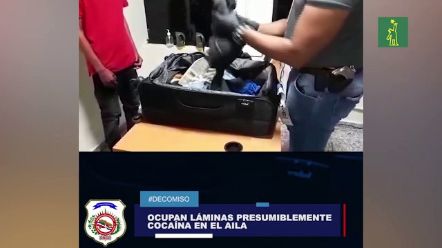 DNCD arresta hombre en el AILA con más de tres kilos de presunta cocaína