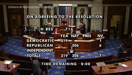 Congreso de EEUU eleva hasta diciembre tope de endeudamiento