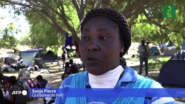 Tensión en campamento de migrantes haitianos tras sorpresivo operativo policial