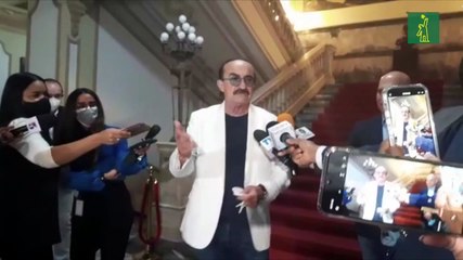 Raúl Di Blasio visita al presidente Luis Abinader