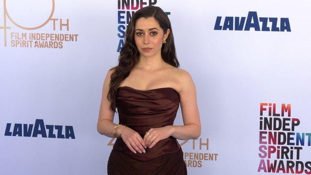 Cristin Milioti 2025 Film Independent Spirit Awards Blue Carpet Arrivals