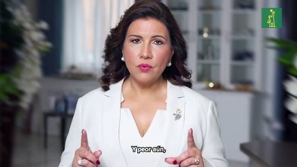 Margarita Cedeño lanza su precandidatura presidencial y promete trabajar para ser presidenta del país