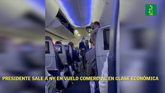 Presidente Abinader sale a Nueva York en vuelo comercial para participar en Asamblea de la ONU