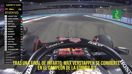 Tras una final de infarto, Max Verstappen se convierte en el campeón de la Fórmula 1