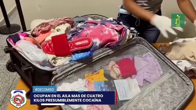 Detienen a una mujer en el AILA con más de cuatro kilos de presunta cocaína