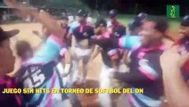 Juego sin hits en torneo de softbol