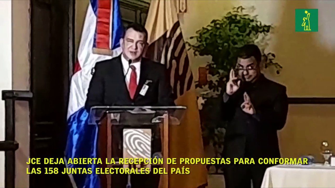 JCE deja abierta la recepción de propuestas para conformar las 158 juntas electorales del país