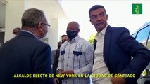 Alcalde electo de New York en la Ciudad de Santiago