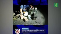 DNCD incauta 37 paquetes de presunta cocaína el puerto de Haina