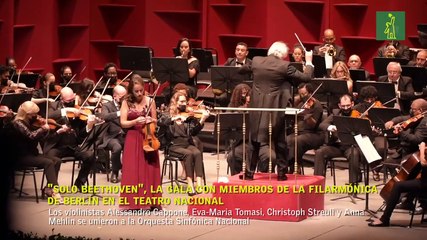 "Solo Beethoven", la gala con miembros de la Filarmónica de Berlín en el Teatro Nacional