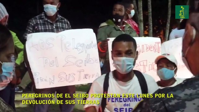 Peregrinos de El Seibo protestan este lunes por la devolución de sus tierras
