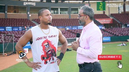 Moisés Sierra se recupera; habla sobre integración de los Gigantes