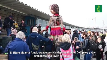 La "pequeña Amal" llega a Reino Unido