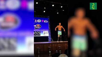 El modelo y atleta sin piernas que triunfa en redes sociales