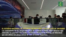 El Estadio Nacional de Patinaje se prepara para los JJOO de invierno de Pekín 2022