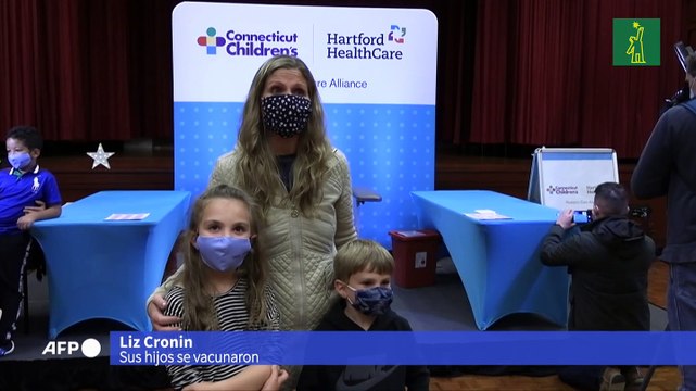 EEUU comienza a aplicar vacunas contra el covid-19 de Pfizer a niños de 5 a 11 años