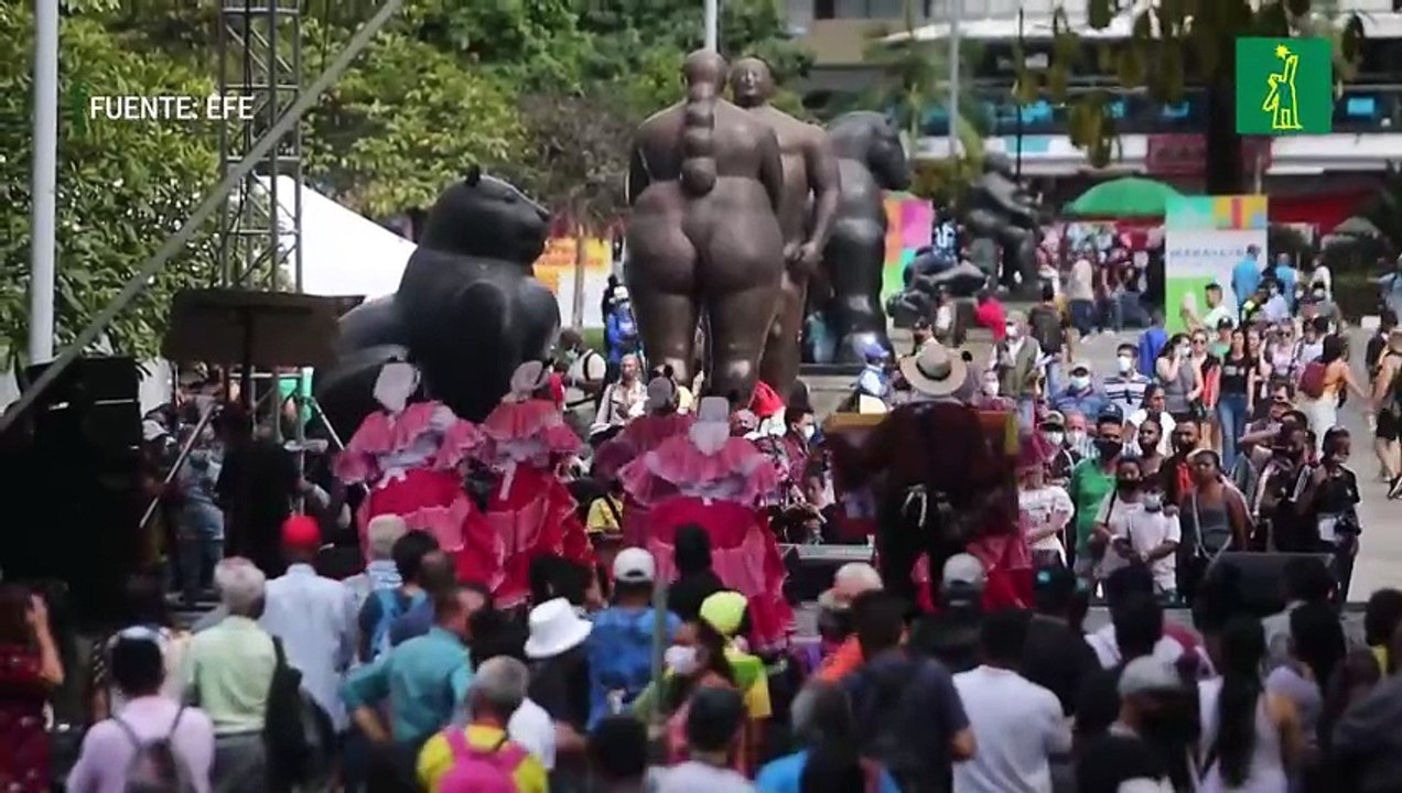 Baile, música y arte se toman las calles de Medellín en el inicio del festival DanzaMed