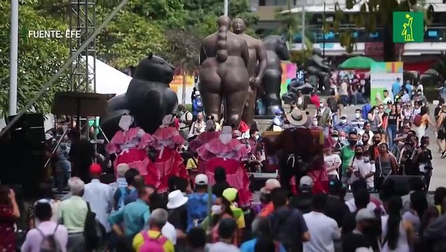 Baile, música y arte se toman las calles de Medellín en el inicio del festival DanzaMed