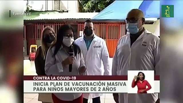 Venezuela inmuniza contra la COVID-19 a niños de 2 años con vacuna cubana
