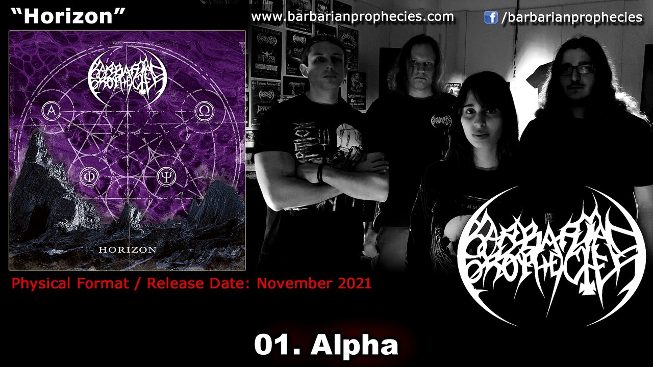 #Extreme #Metal band from #Spain #España BARBARIAN PROPHECIES - Horizon (Album, 2021)
