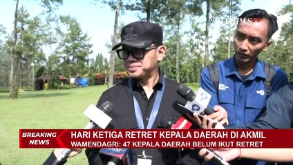 Wamendagri Bima Arya Buka Suara soal Kehadiran Kepala Daerah PDIP-Agenda Retret Hari ke-3 di Akmil