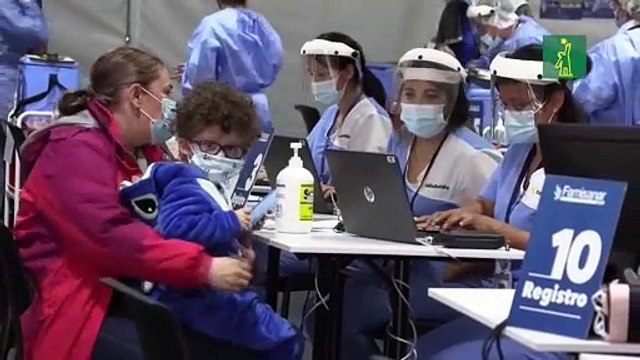 Colombia comienza vacunación a niños entre 3 y 11 años