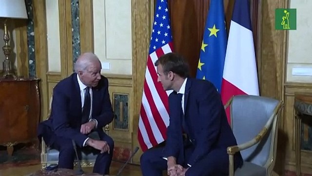 Biden y Macron se reconcilian en Roma tras disputa por submarinos