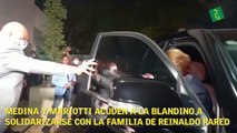 Medina y Mariotti acuden a la Blandino a solidarizarse con la familia de Reinaldo Pared