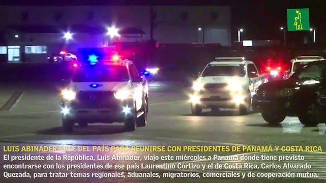 Luis Abinader sale del país para reunirse con presidentes de Panamá y Costa Rica
