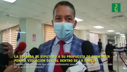 La defensa de diputado a su propuesta de disminuir pena a violación sexual dentro de la pareja