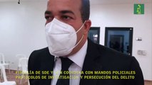 Fiscalía de SDE y SDN coordina con mandos policiales protocolos de investigación y persecución del delito