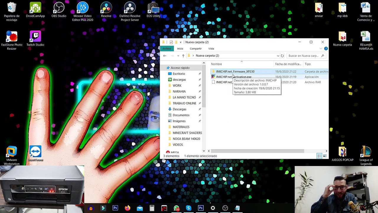 ✅ Que es CHIPLESS? | COMO INSTALARLO en una impresora EPSON XP-241 | 2020