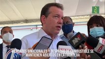 Mercados binacionales y despacho de combustible se mantienen abiertos en la frontera