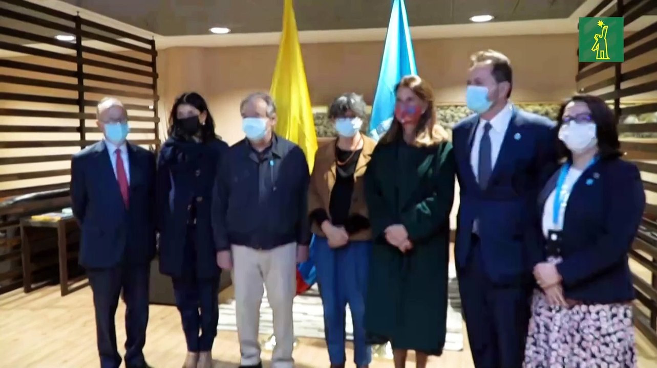 La paz “se construye” en Colombia, elogia Guterres en aniversario de pacto con FARC