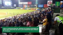 Águilas y Tigres jugaron a casa llena pese a disposición del MISPAS