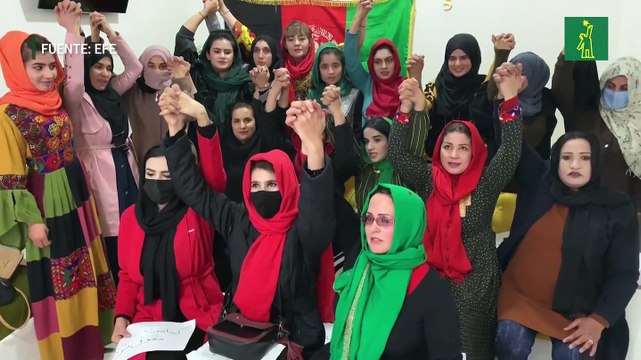 Las rebeldes feministas afganas no se callan ante los talibanes