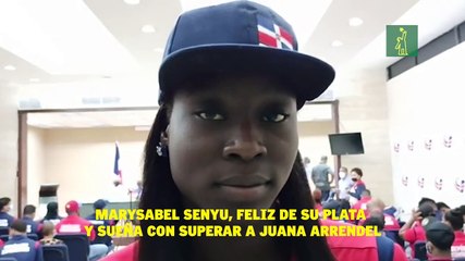 Marysabel Senyu, feliz de su plata y sueña con superar a Juana Arrendel