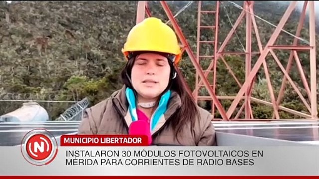 Mérida | Instalan granja solar con 30 módulos fotovoltaicos como fuente de energía para radio base