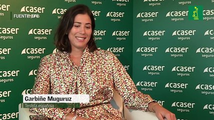 Garbiñe Muguruza: "Sueño en grande y me gusta esa presión"