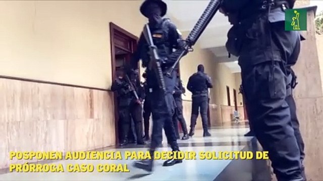 Posponen para el martes audiencia para decidir solicitud de prórroga de la Pepca en caso Coral