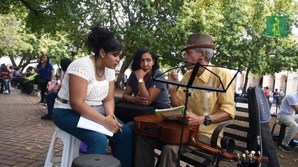 "La Escuelita de Música del Parque Colón sigue creciendo" Camilo Rijo